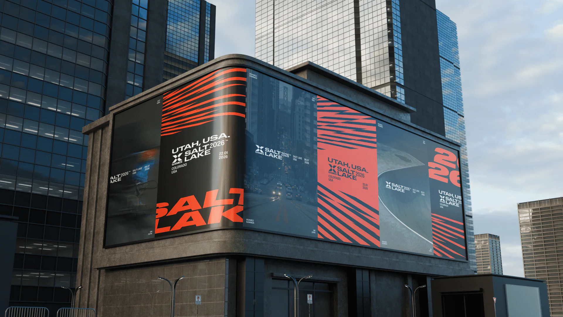 X Games — visuel du projet