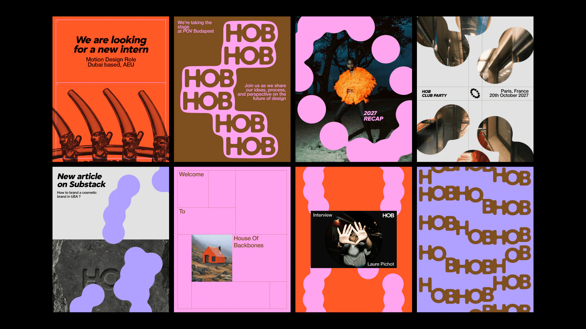 HOB — visuel du projet